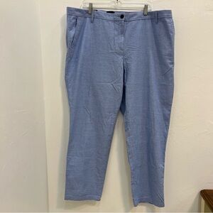 Talbots Blue Chinos Classic Straight Leg‎